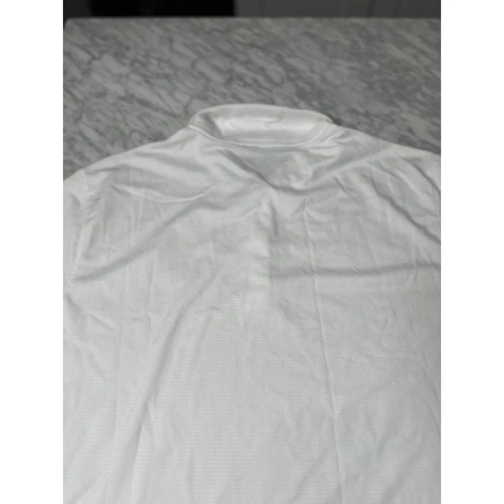 Nike NFL New Orleans Saints football White Polo Men's size XL NKNB-10A NEW